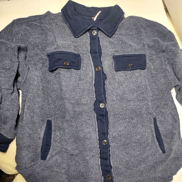 Free People New Oversized Sweater Size Large - Picture 5 of 7